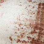 Abstract vloerkleed - Rusty Brown