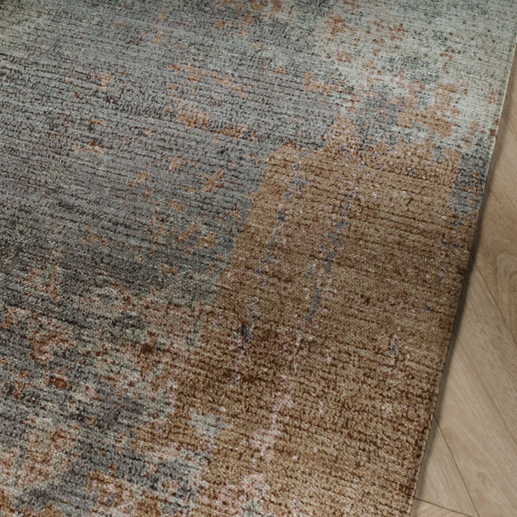 Abstract vloerkleed - Rusty Pastel
