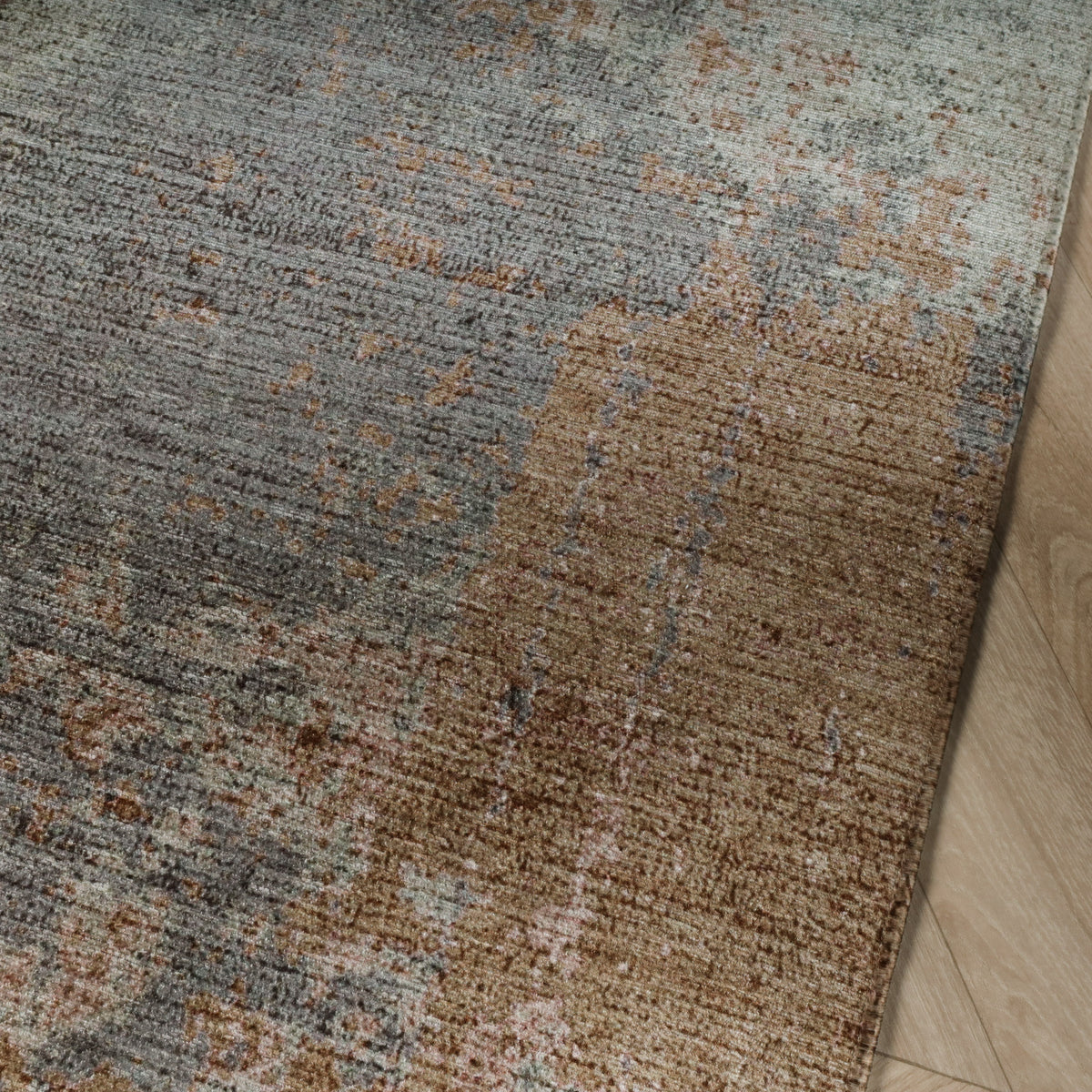 Abstract vloerkleed - Rusty Pastel