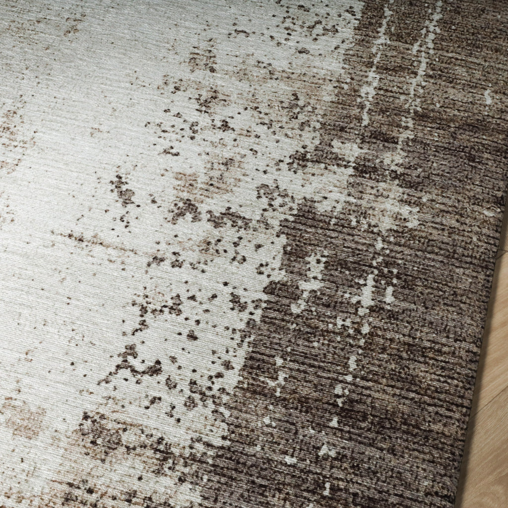 Abstract vloerkleed - Rusty Taupe