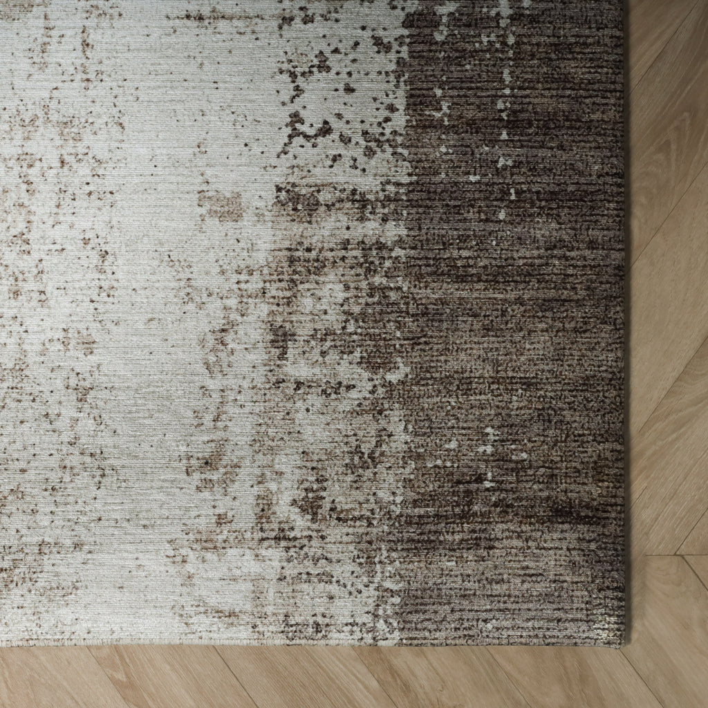 Abstract vloerkleed - Rusty Taupe