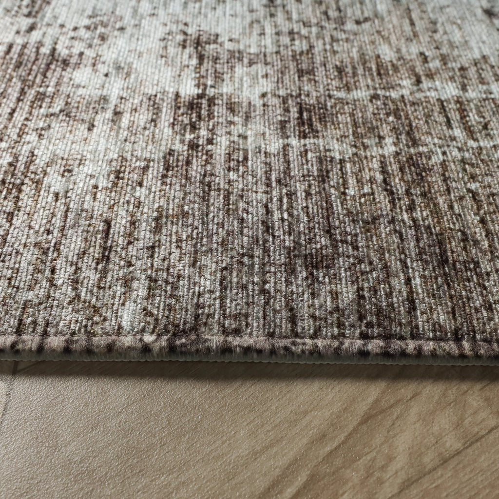 Abstract vloerkleed - Rusty Taupe