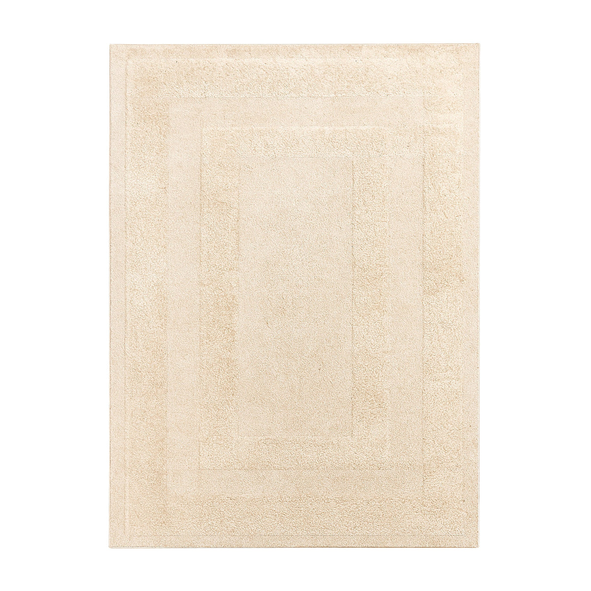 Scandinavian rug - Lova Border Beige