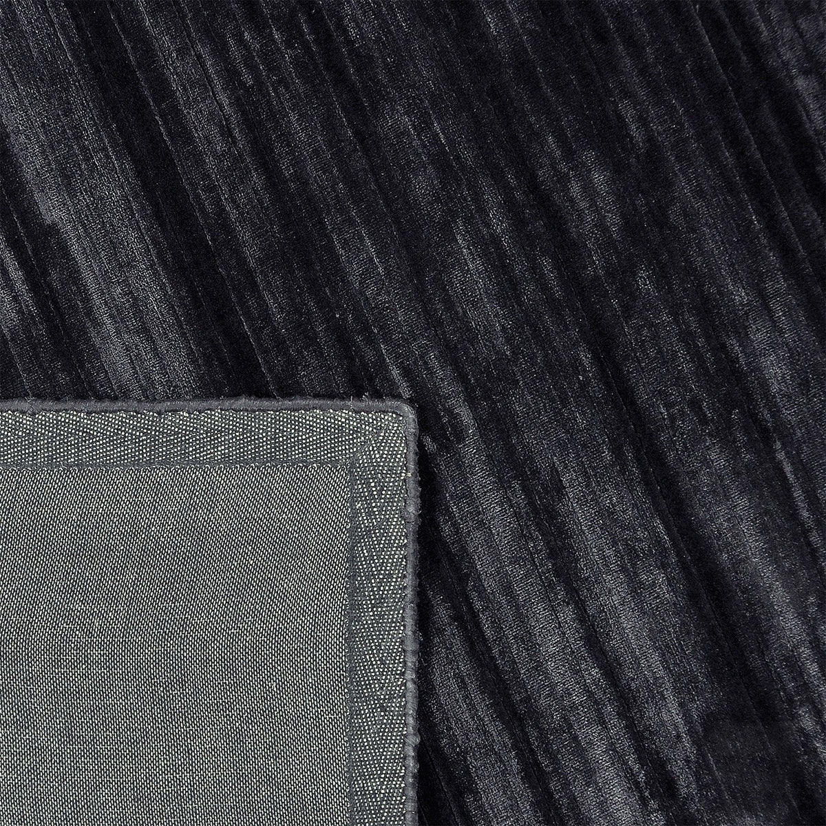 Viscose floor rug - Remi Anthracite
