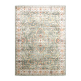 Vintage Outdoor Rug - Santo Flora Olive Green