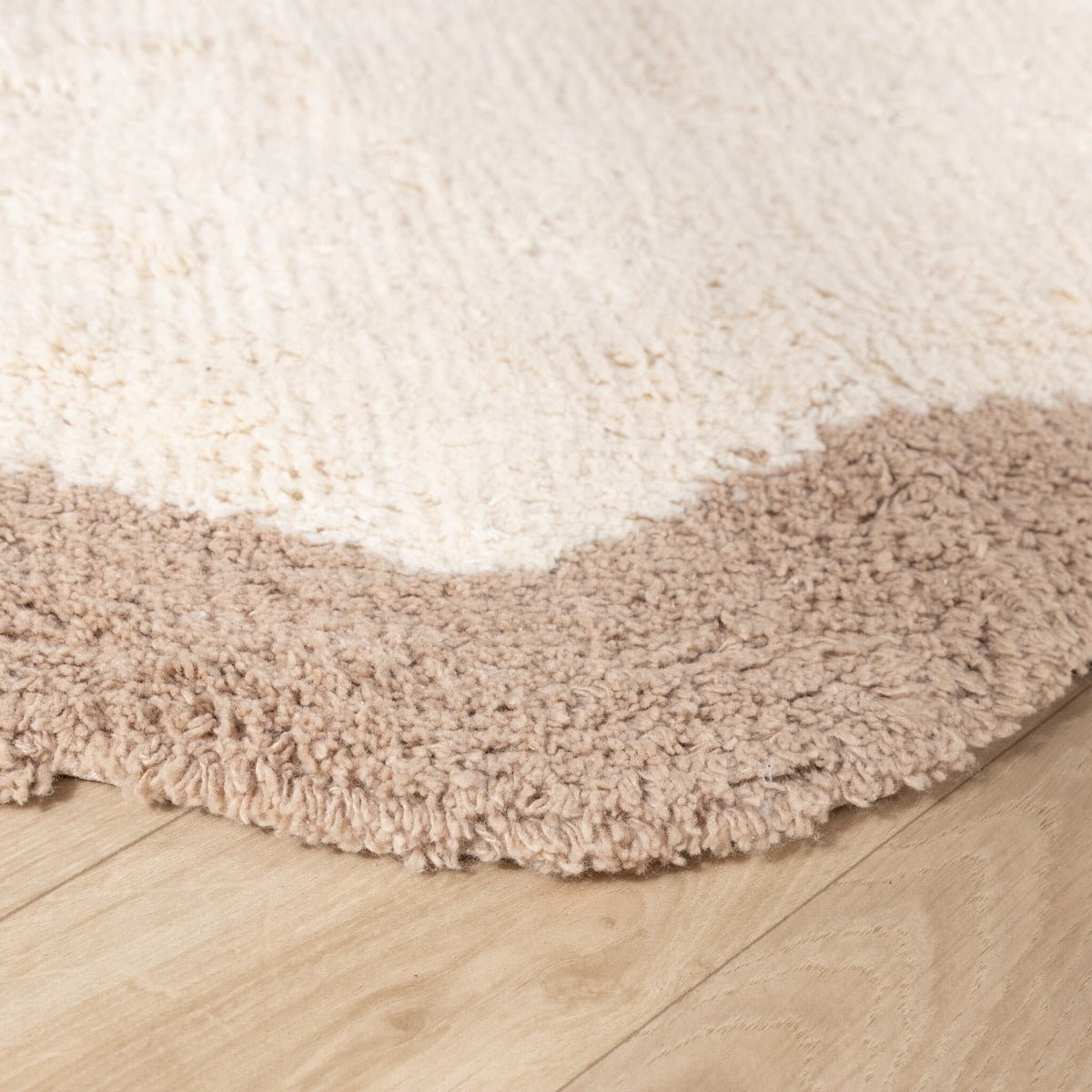 Washable Rug – Hazy Beige/Cream