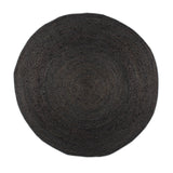Jute Rug - Fair Round Black
