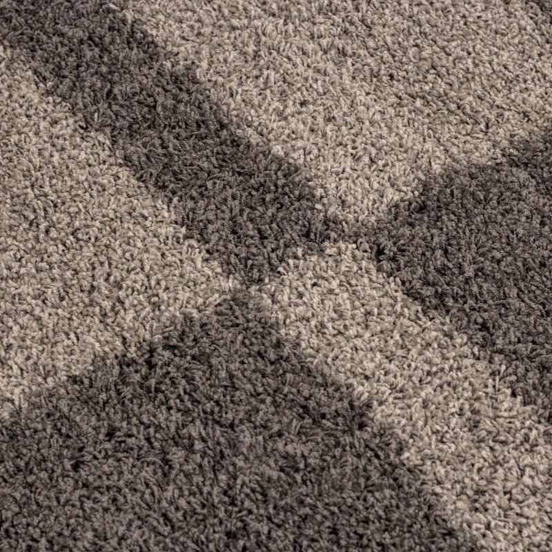 High-Pile Floor Rug - Gala Taupe