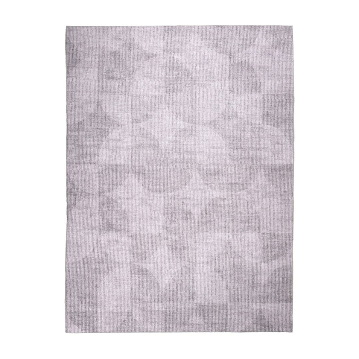 Abstract Outdoor Rug - Groovy Tiles Grey