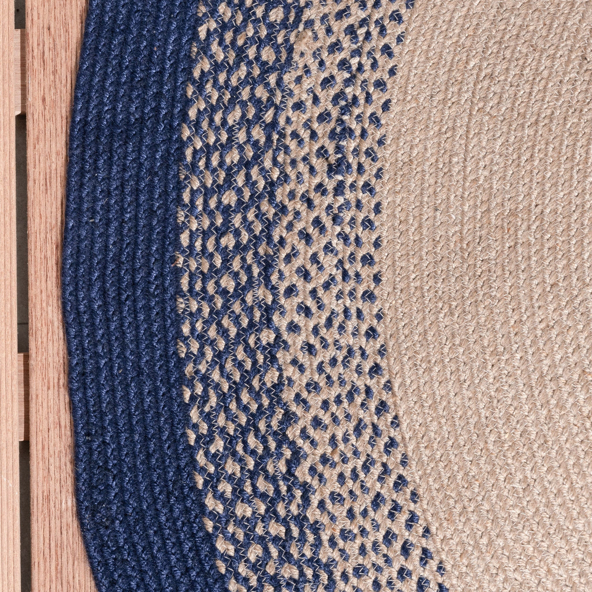 Round Indoor Outdoor Rug - Florence Blue