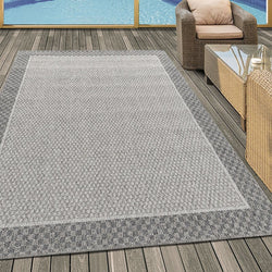 Jute outdoor rug - Aruba Edge Creme