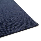 Wool floor rug - New Loop Dark Blue 290