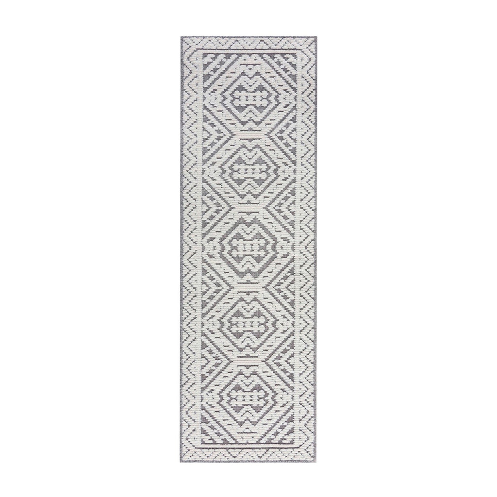 Washable Runner - Galeo Jaipur Grey