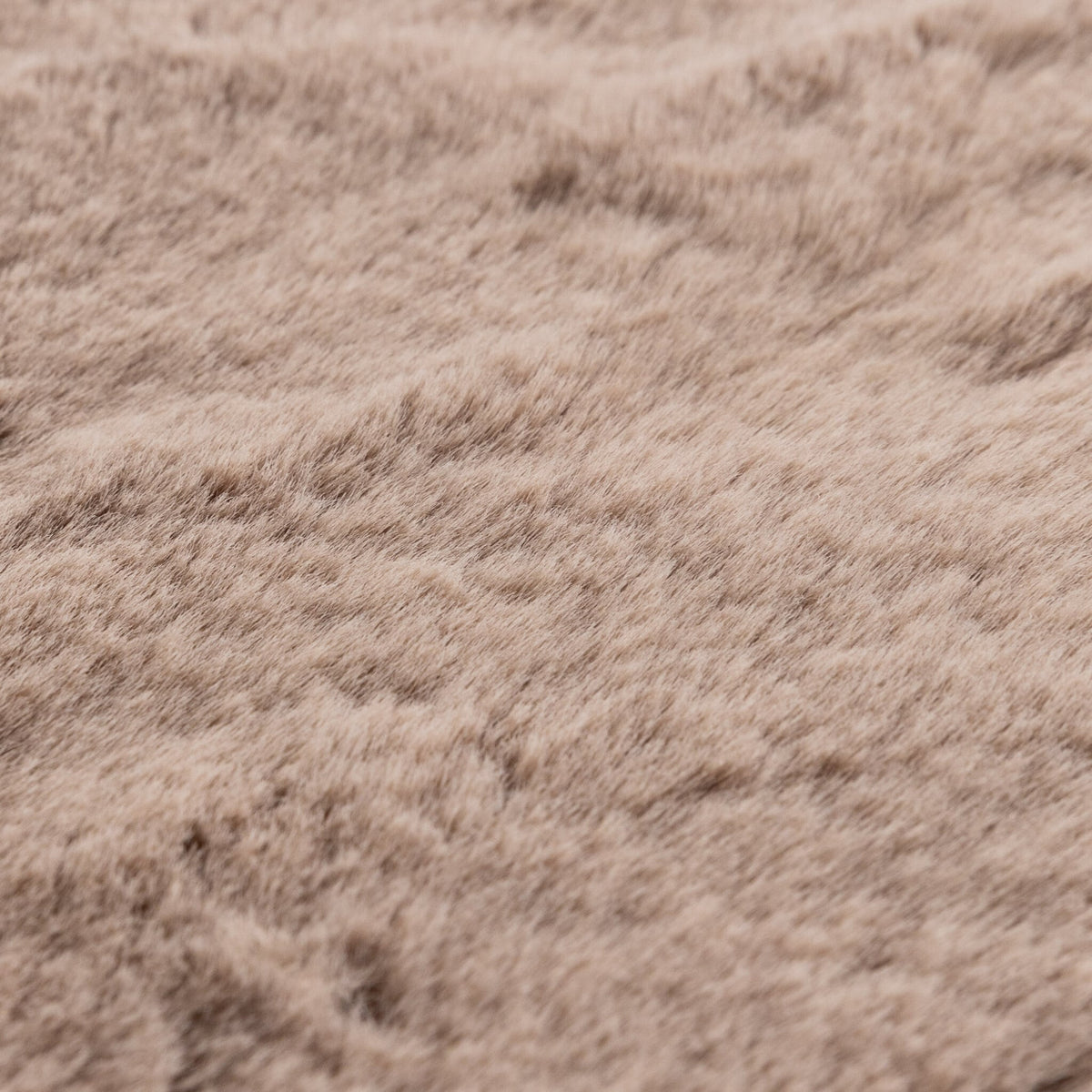 Round High Pile Rug - Comfy Supreme Taupe