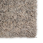 Wool floor rug - Berbero Lungo Light Grey 834