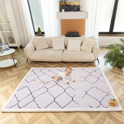 Soft XL Play Mat - Ozzy Zigzag Beige