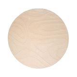 Round Scandinavian Rug - Charm Shapes Beige