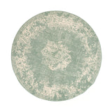 Round Vintage Rug - Wonder Green
