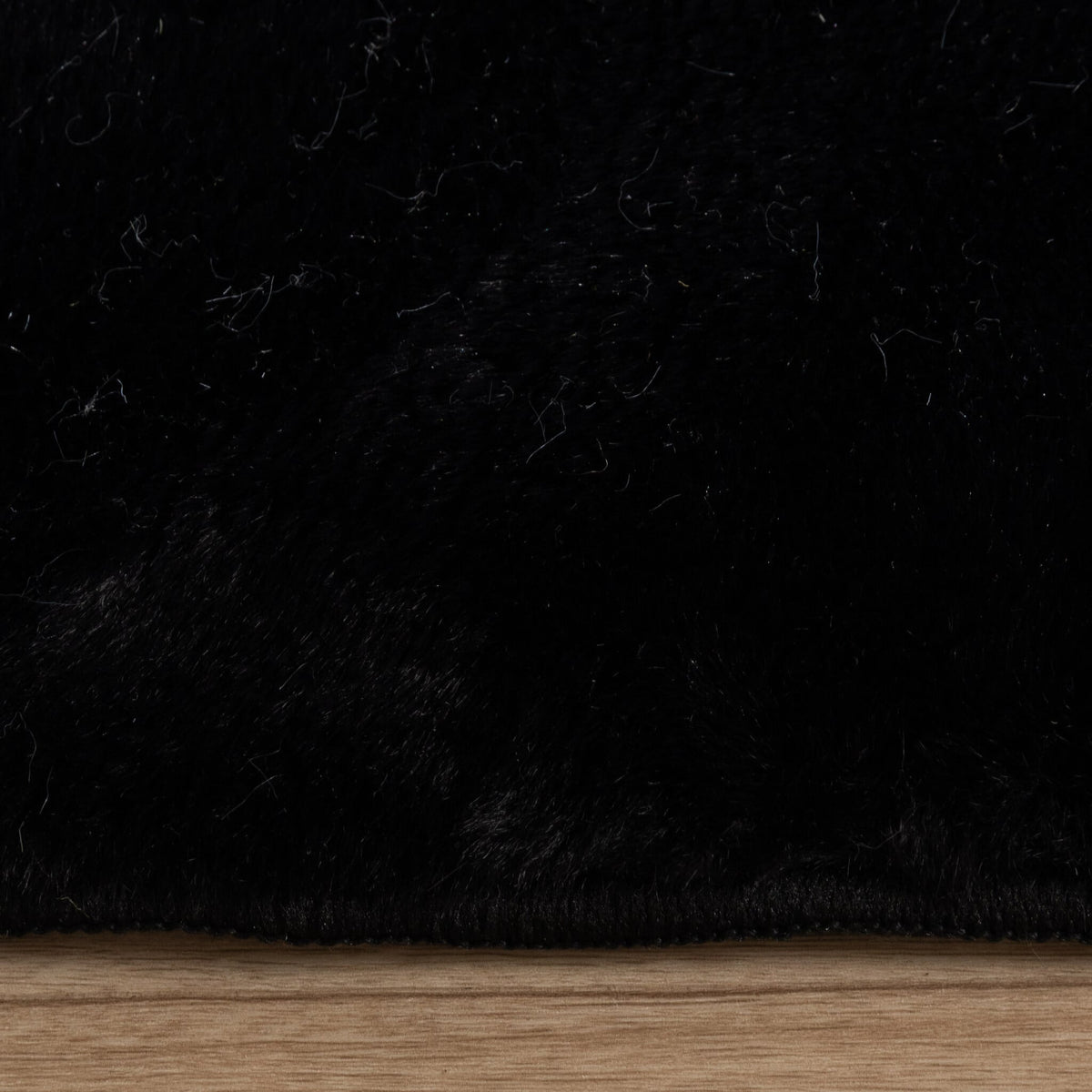 Soft Low-Pile Runner - Cozy Black