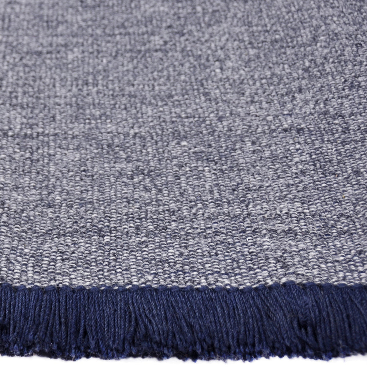 Wool floor rug - Quentin Blue