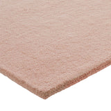 Wool floor rug - Organix Pink/Beige 620