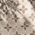 Geometryczny dywan zewnętrzny - Mosaic Dot Terracotta