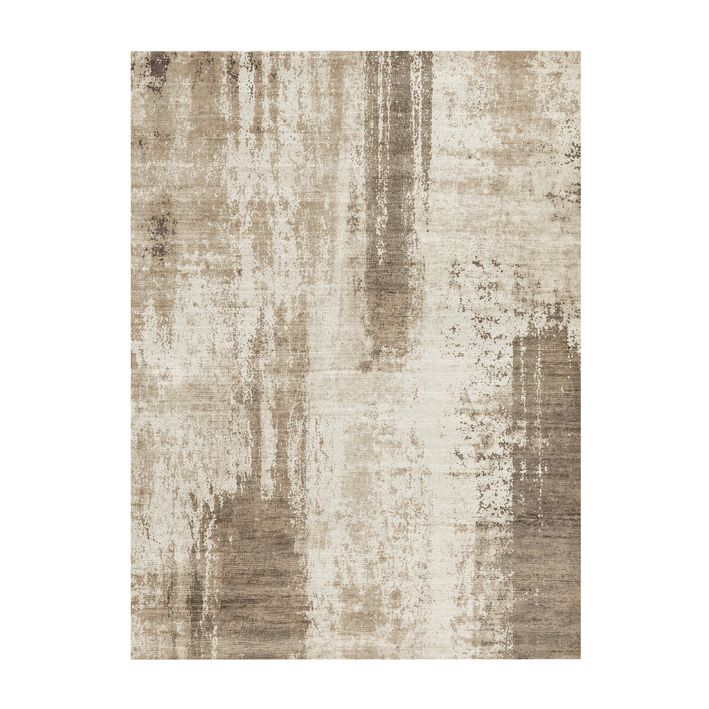Abstract vloerkleed - Rusty Taupe
