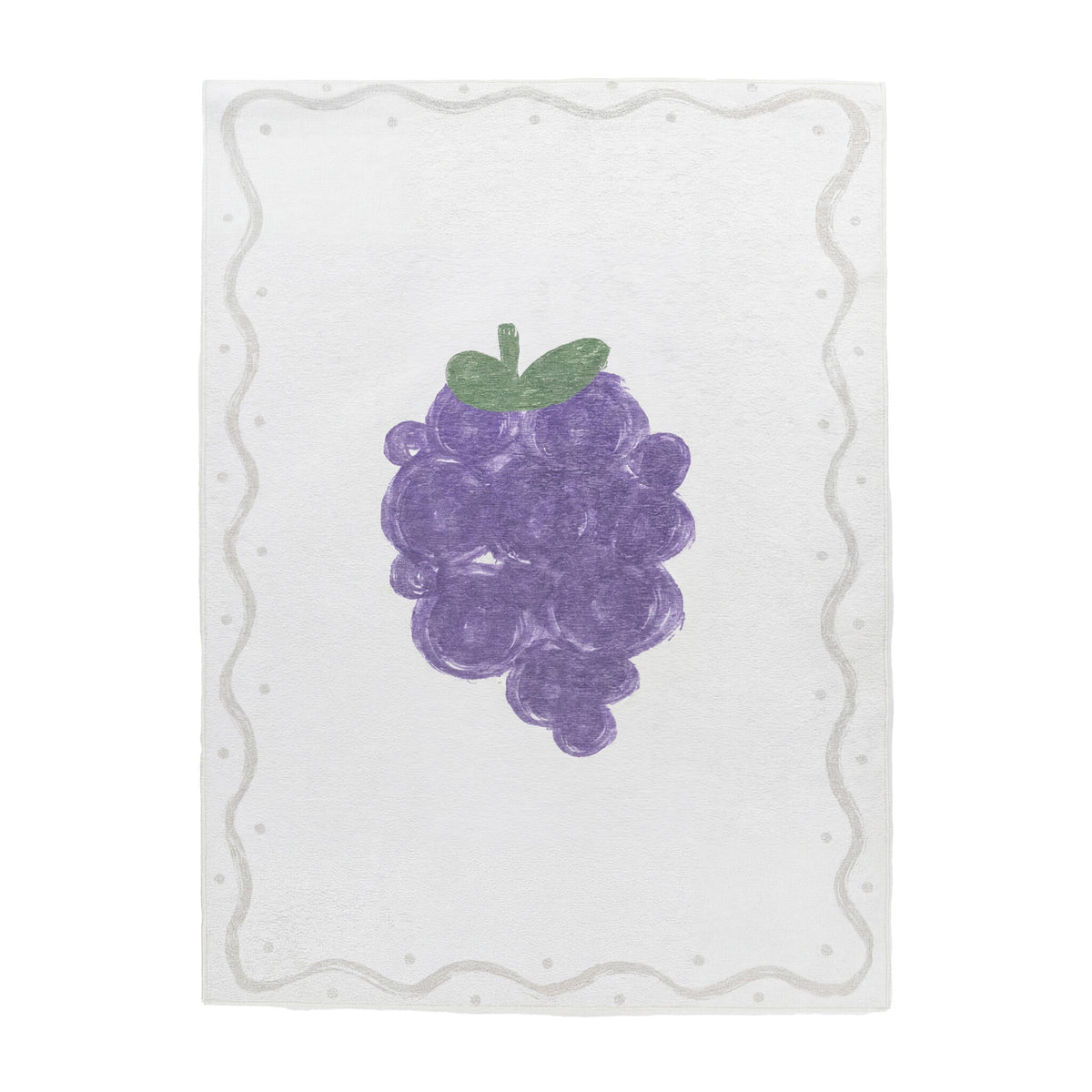 Washable children's rug - Mick Grape Purple