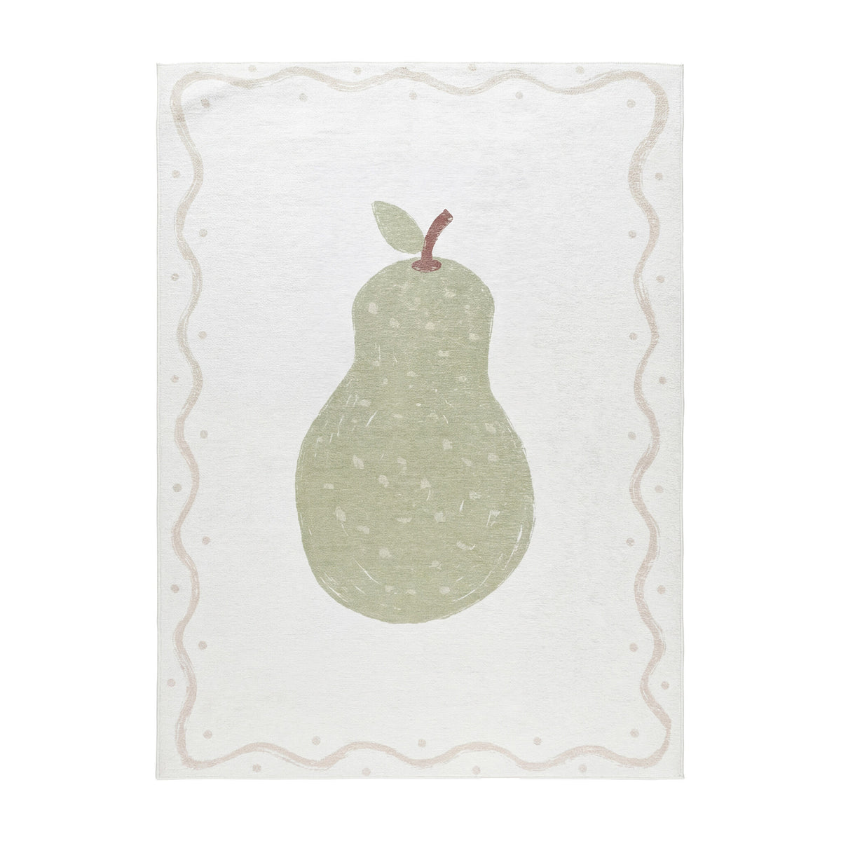 Washable children's rug - Mick Pear Green