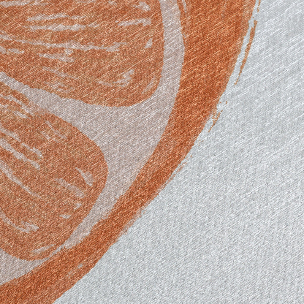 Wasbaar kindervloerkleed - Mick Sinaasappel Oranje
