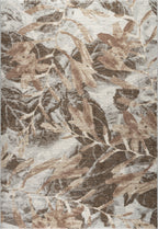 Abstract vloerkleed - Marple Bruin 6362