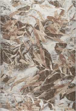 Abstract vloerkleed - Marple Bruin 6362