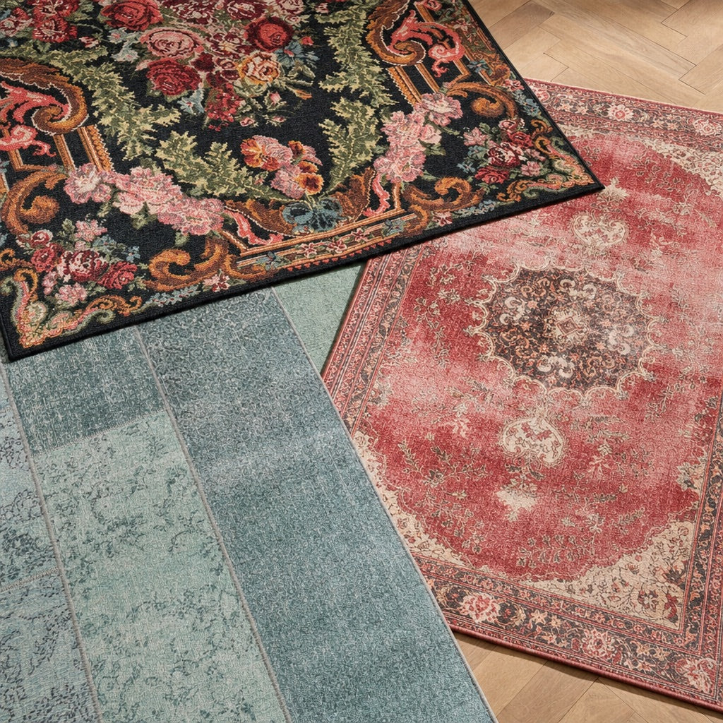 Vintage Rug - Estate Medallion Rustic