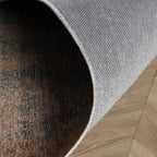 Rond abstract vloerkleed - Rusty Pastel
