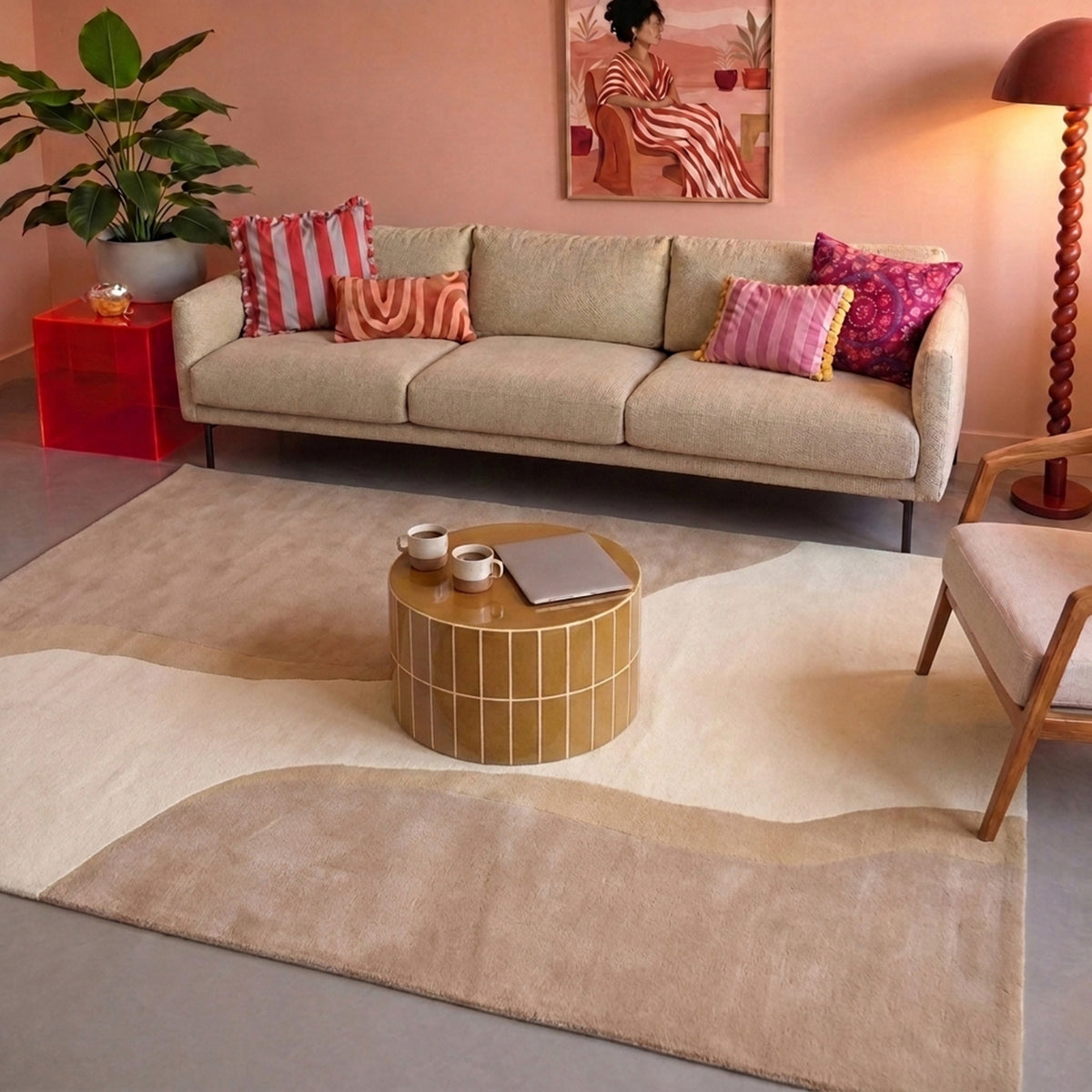 Wollteppich - Vienna Beige