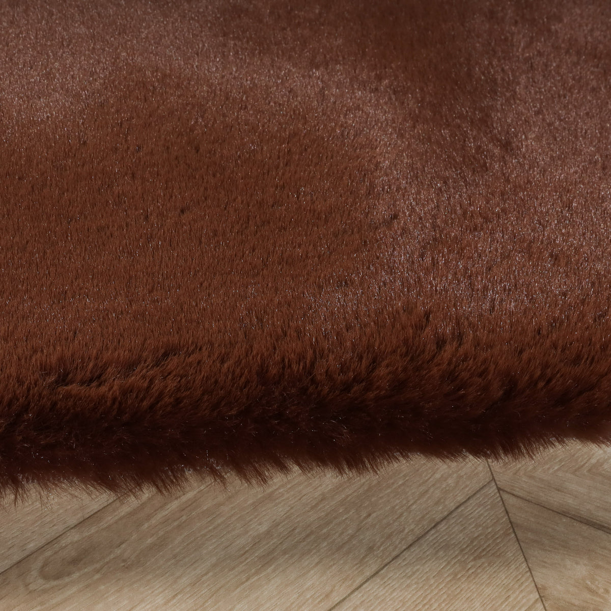 Zacht hoogpolig vloerkleed - Comfy Supreme Donkerbruin