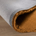 Zacht hoogpolig vloerkleed - Comfy Supreme Okergeel